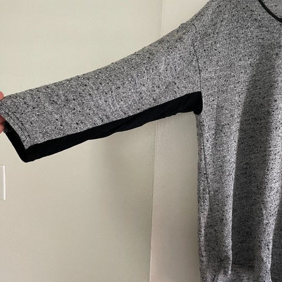 Apt 9 Marled Tunic with black accent and 3/4 sleeve Size XL - Picture 4 of 7